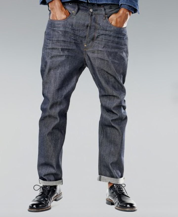 RED LISTING SELVEDGE JEANS SIZE 